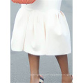 2019 Elegant Mid Calf White Formal Business Trumpet Women Skirts